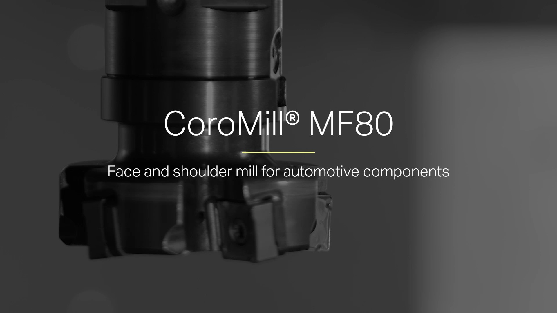 CoroMill® MF80